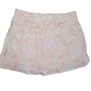 Puma Golf Skort Womens Size XL Tummy Control Pull On Skirt Peach Pickleball NEW